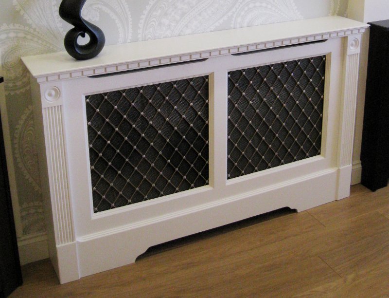 Regency Nickel Grille with Floral Rosette