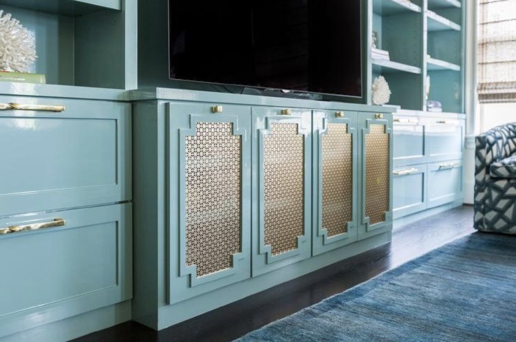 Metal Grilles for Cabinet Doors