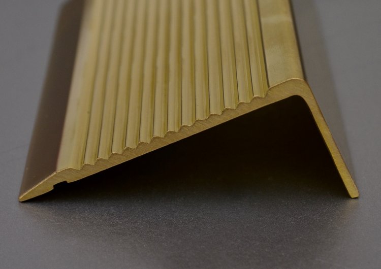 Stair Nosing shown in Satin Nickel finish