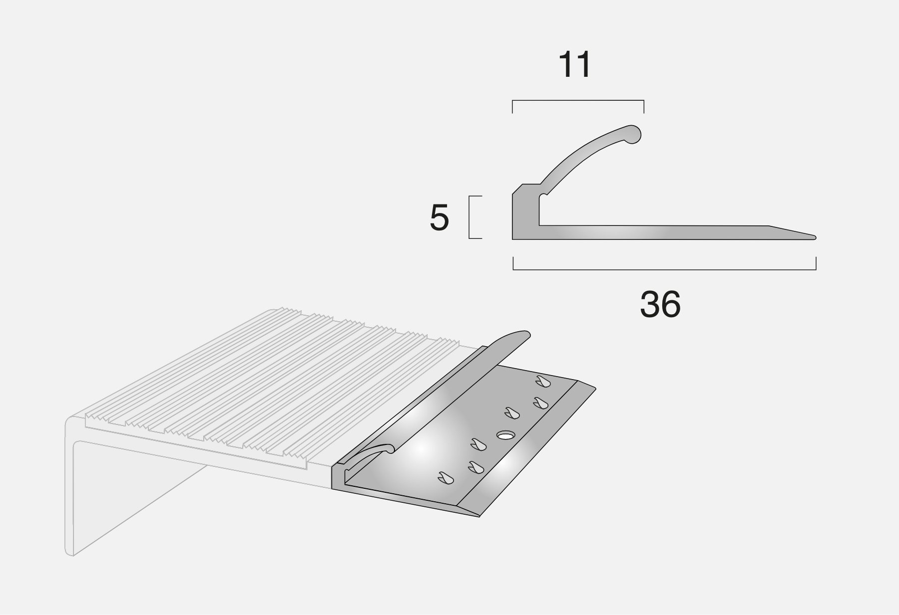 ANE Aluminium Nap Detail