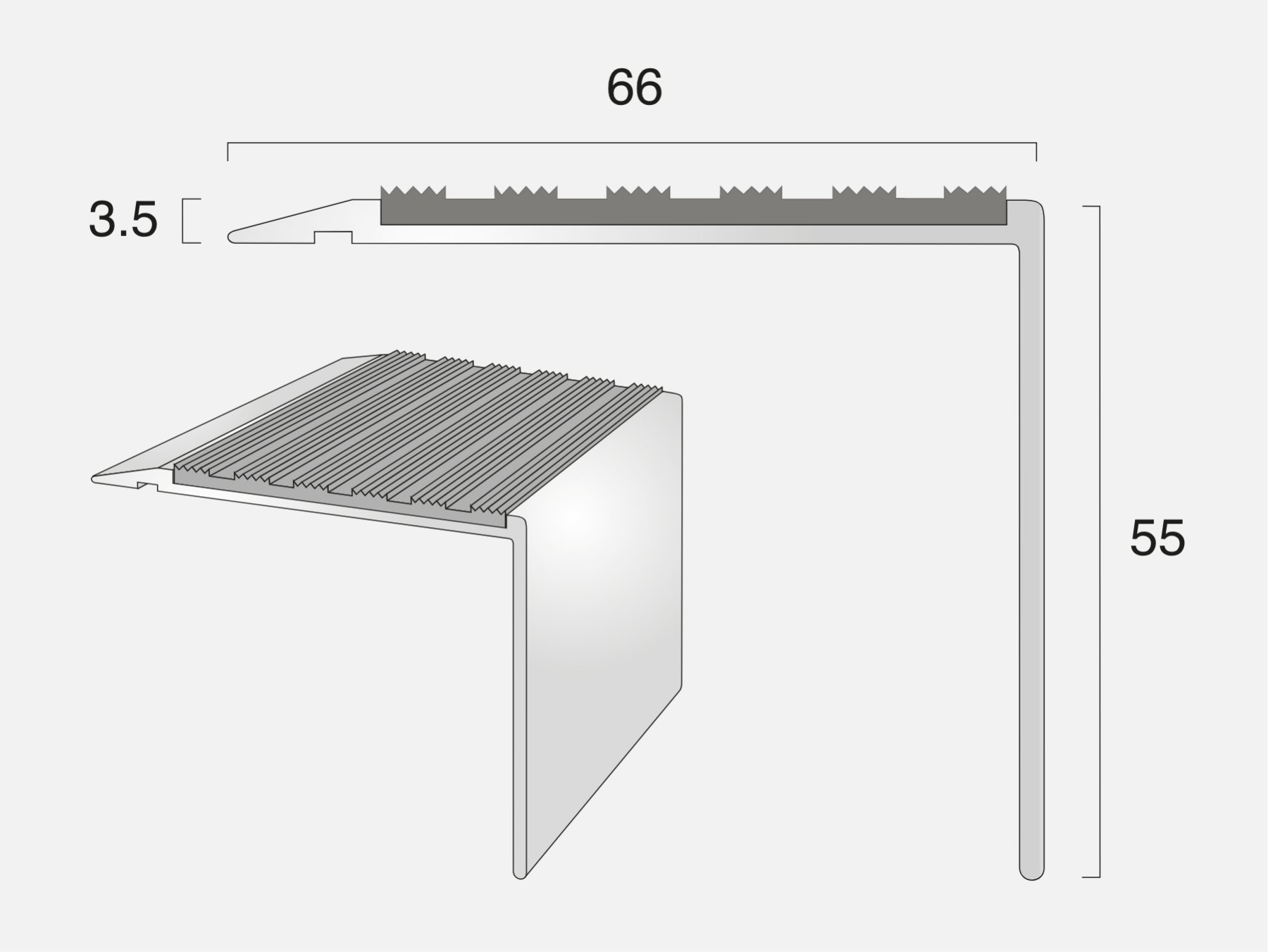 AN15/55 Square Back