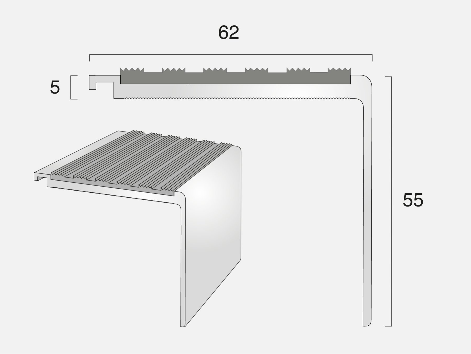 AN51/55 Square Back