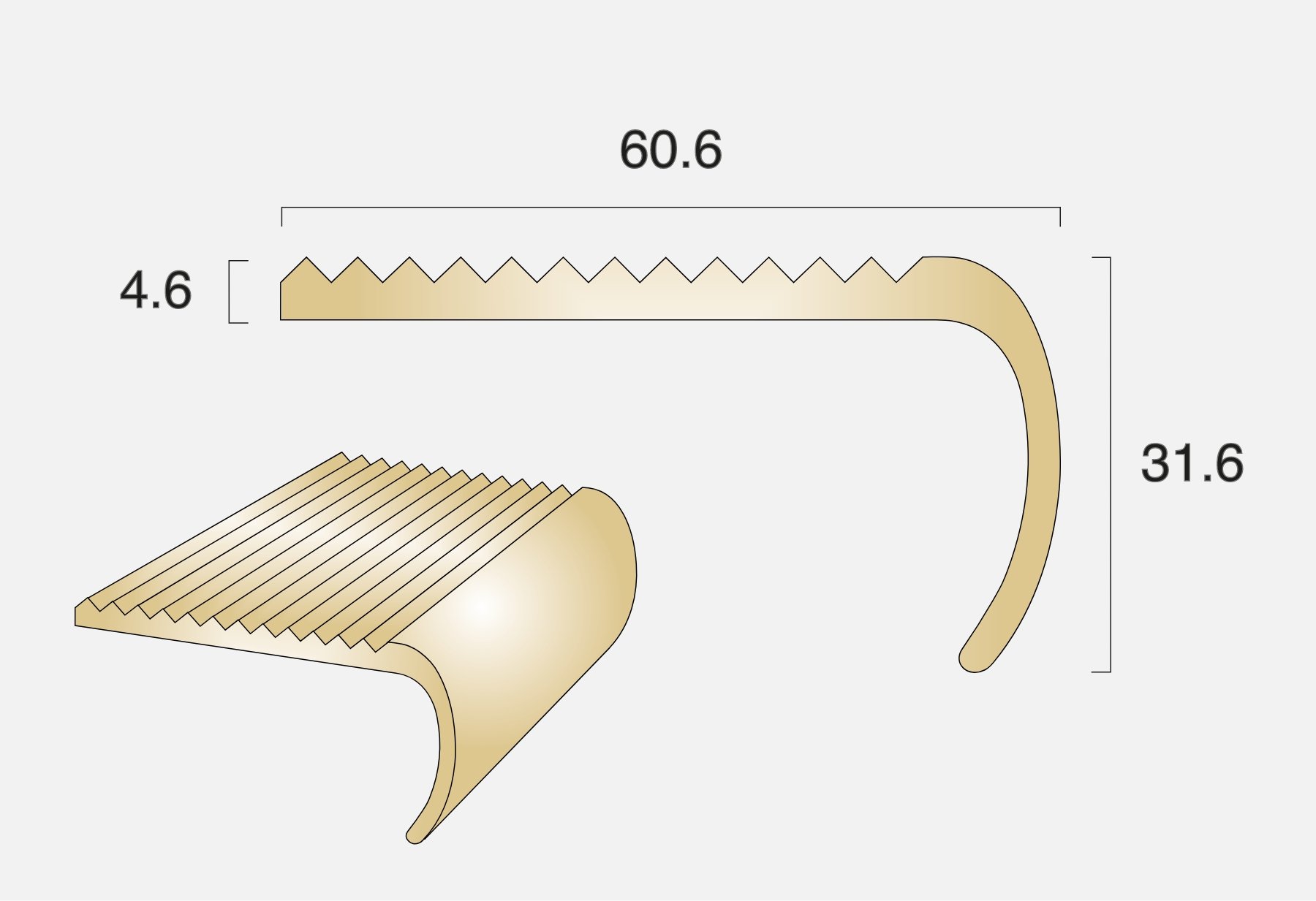 Bullnose Stair Nosing