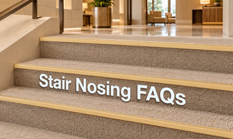 Stair Nosing FAQs for Architects & Interior Designers of Commercial Property